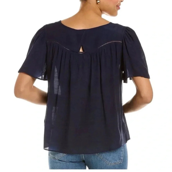 Nanette Lepore Chic Romantic Curbed
Yoke flutter sleeves Boho Flowy small NWT - Picture 2 of 12